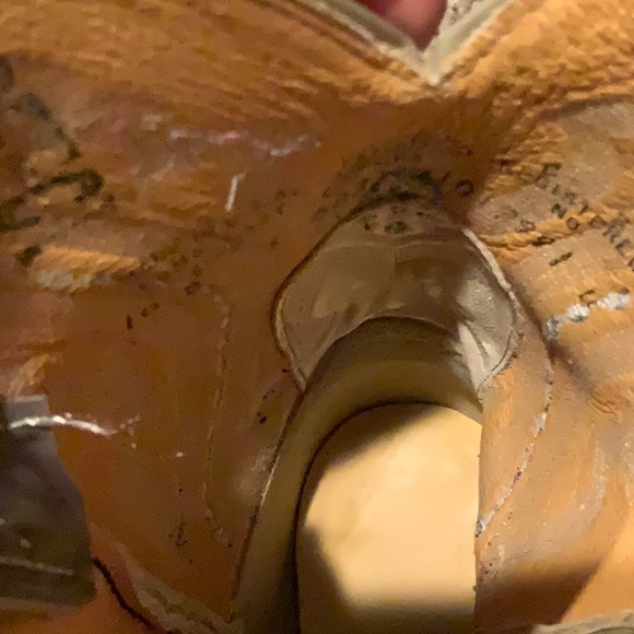 Justin Boots Women's Gray and Cream Western Boots - Picture 5 of 6